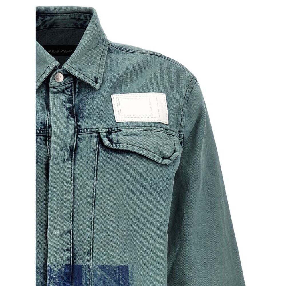 A-Cold-Wall* Men 'Bleached Overdyed' Shirt - Picture 3 of 4